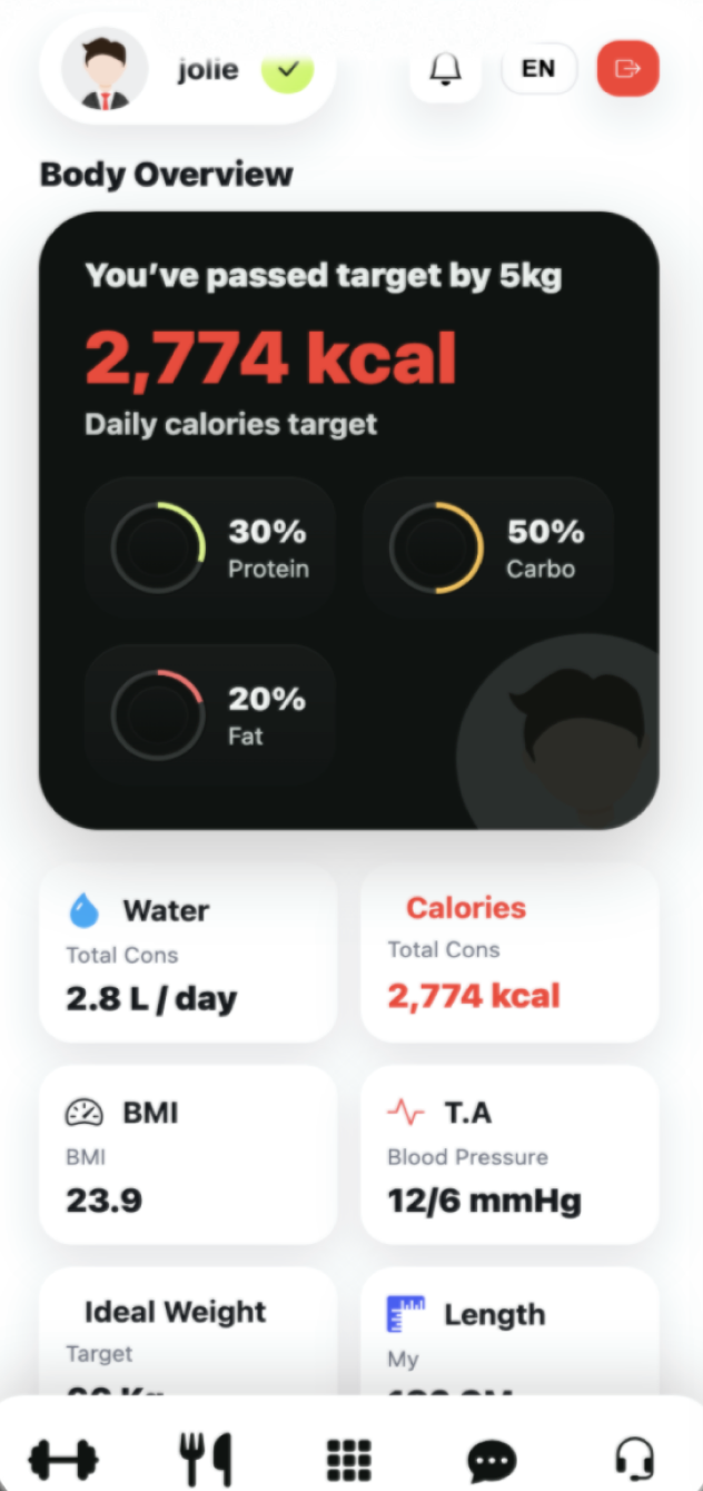 Coach-Na app on phone